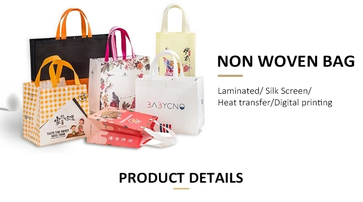 Professional Supplier Non-Woven Fabric T-Shirt Bags for Shopping