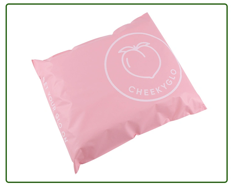 Biodegradable Self Adhesive Sealed Logo Peach Poly Mailer Envelope Plastic Mail Packaging Mailing Bag Postal for Clothing